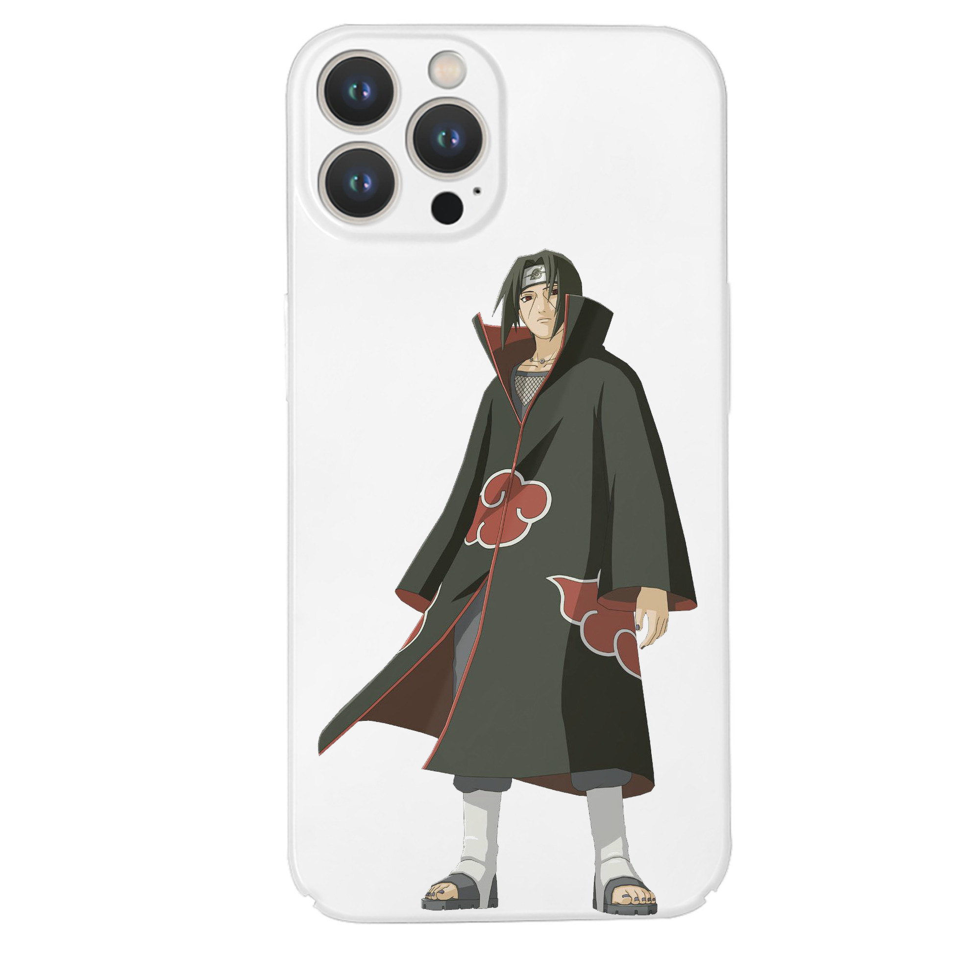 （画像用） NARUTO -ナルト- うちは イタチ Uchiha Itachi 【iPhone 14シリーズ対応】ハードケース